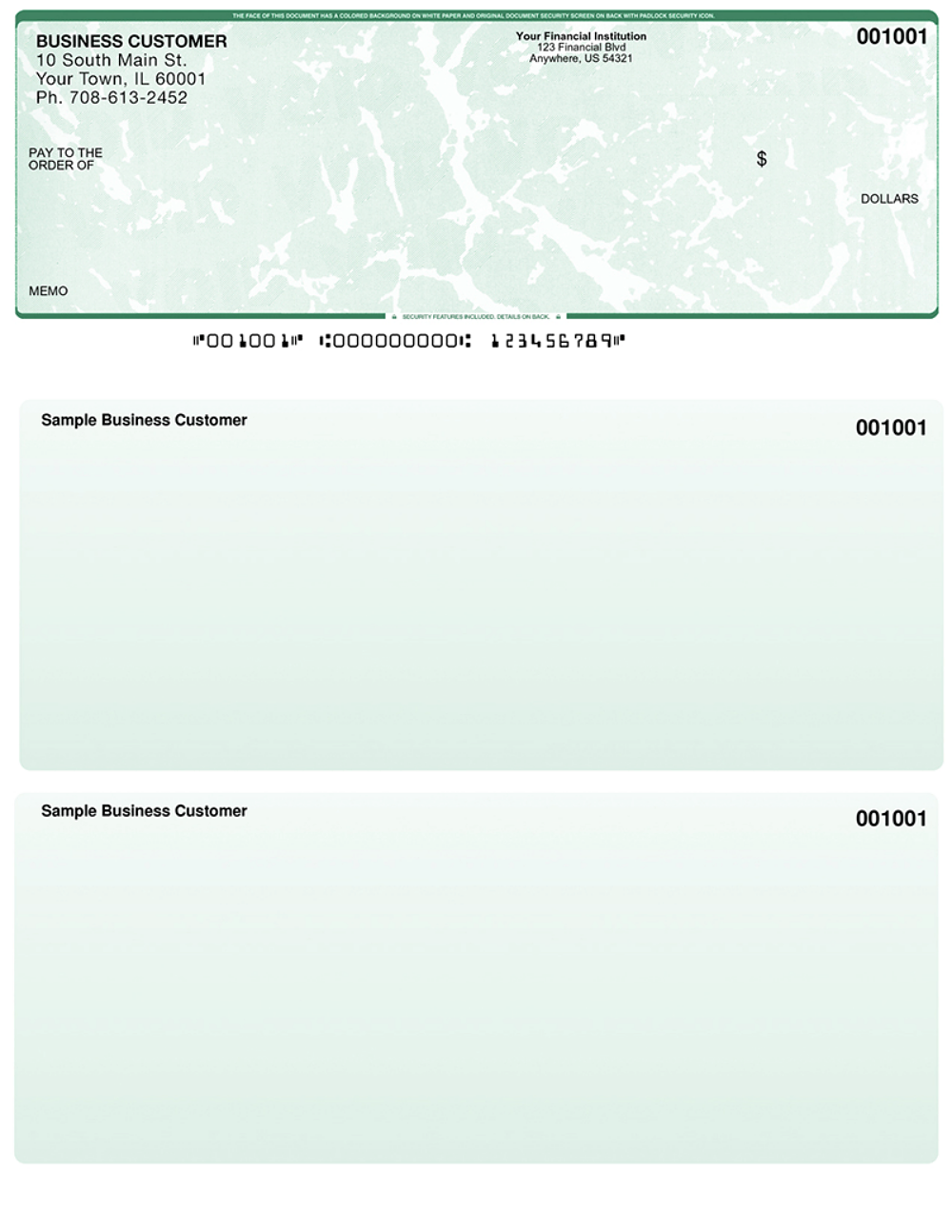 Green Marble - 1 Top